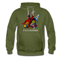 Character #38 Men’s Premium Hoodie - olive green