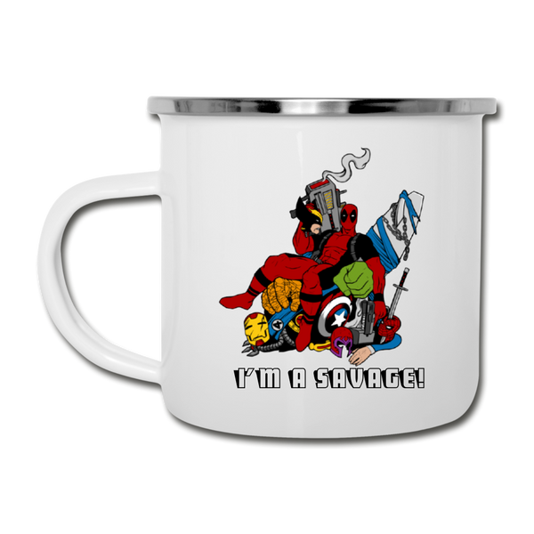 Character #38 Camper Mug - white