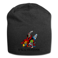 Character #38 Jersey Beanie - charcoal gray