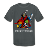 Character #38 Kids' Moisture Wicking Performance T-Shirt - charcoal