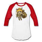 Character #39 Baseball T-Shirt - white/red