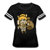 Character #39 Women’s Vintage Sport T-Shirt - black/white