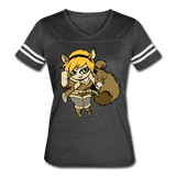 Character #39 Women’s Vintage Sport T-Shirt - vintage smoke/white