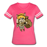Character #39 Women’s Vintage Sport T-Shirt - vintage pink/white