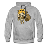 Character #39 Men’s Premium Hoodie - heather gray