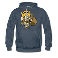 Character #39 Men’s Premium Hoodie - heather denim