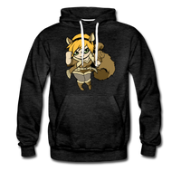 Character #39 Men’s Premium Hoodie - charcoal gray