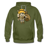Character #39 Men’s Premium Hoodie - olive green