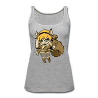 Character #39 Women’s Premium Tank Top - heather gray