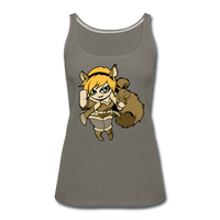 Character #39 Women’s Premium Tank Top - asphalt gray