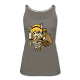 Character #39 Women’s Premium Tank Top - asphalt gray