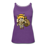 Character #39 Women’s Premium Tank Top - purple