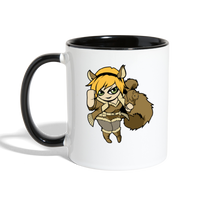 Character #39 Contrast Coffee Mug - white/black