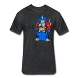 Character #40 Fitted Cotton/Poly T-Shirt by Next Level - heather black