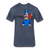 Character #40 Fitted Cotton/Poly T-Shirt by Next Level - heather navy