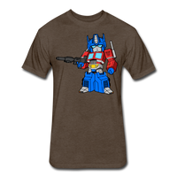 Character #40 Fitted Cotton/Poly T-Shirt by Next Level - heather espresso