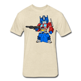 Character #40 Fitted Cotton/Poly T-Shirt by Next Level - heather cream