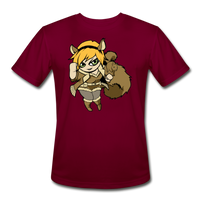 Character #39 Men’s Moisture Wicking Performance T-Shirt - burgundy
