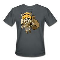 Character #39 Men’s Moisture Wicking Performance T-Shirt - charcoal
