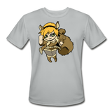 Character #39 Men’s Moisture Wicking Performance T-Shirt - silver