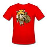 Character #39 Men’s Moisture Wicking Performance T-Shirt - red