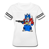 Character #40 Women’s Vintage Sport T-Shirt - white/black