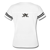 Character #40 Women’s Vintage Sport T-Shirt - white/black