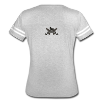 Character #40 Women’s Vintage Sport T-Shirt - heather gray/white