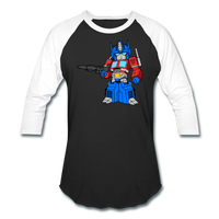 Character #40 Baseball T-Shirt - black/white