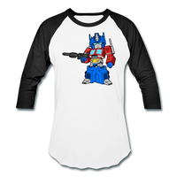 Character #40 Baseball T-Shirt - white/black
