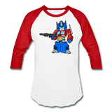 Character #40 Baseball T-Shirt - white/red