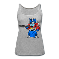 Character #40 Women’s Premium Tank Top - heather gray
