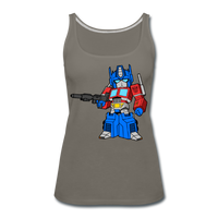 Character #40 Women’s Premium Tank Top - asphalt gray