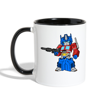 Character #40 Contrast Coffee Mug - white/black