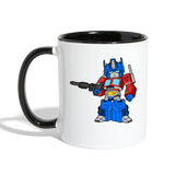 Character #40 Contrast Coffee Mug - white/black