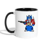 Character #40 Contrast Coffee Mug - white/black