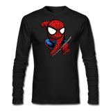 Character #41 Men's Long Sleeve T-Shirt by Next Level - black