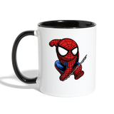 Character #41 Contrast Coffee Mug - white/black