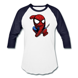 Character #41 Baseball T-Shirt - white/navy