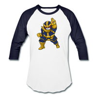 Character #42 Baseball T-Shirt - white/navy