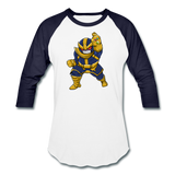 Character #42 Baseball T-Shirt - white/navy