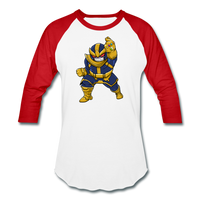 Character #42 Baseball T-Shirt - white/red