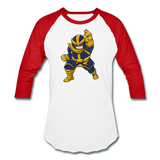 Character #42 Baseball T-Shirt - white/red