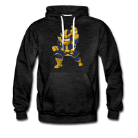 Character #42 Men’s Premium Hoodie - charcoal gray