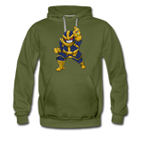 Character #42 Men’s Premium Hoodie - olive green