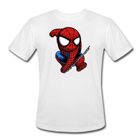 Character #41 Men’s Moisture Wicking Performance T-Shirt - white