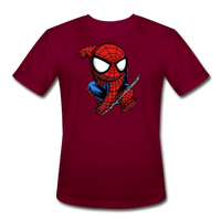 Character #41 Men’s Moisture Wicking Performance T-Shirt - burgundy