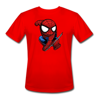 Character #41 Men’s Moisture Wicking Performance T-Shirt - red
