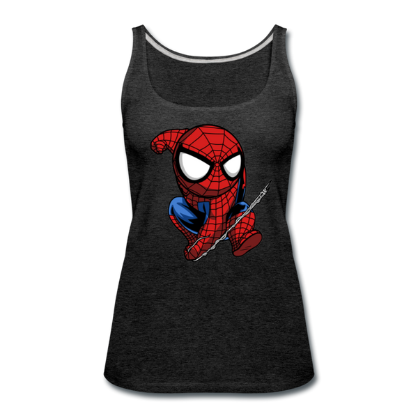 Character #41 Women’s Premium Tank Top - charcoal gray