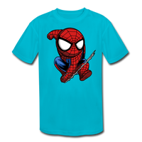 Character #41 Kids' Moisture Wicking Performance T-Shirt - turquoise